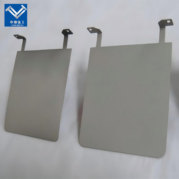 Titanium platinum anode